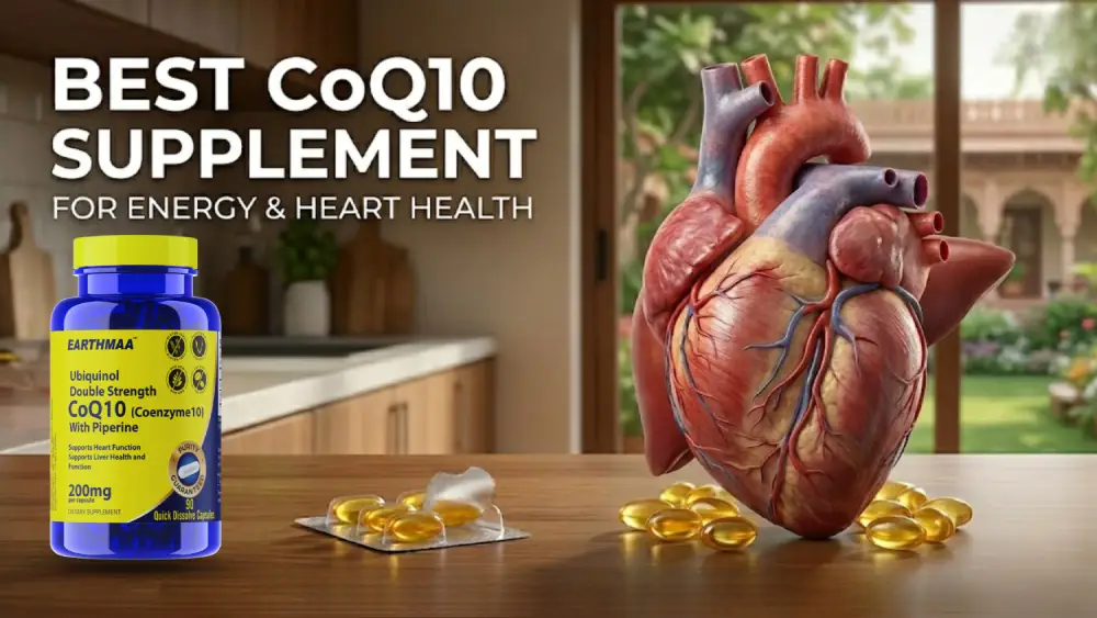 Best CoQ10 Supplement for Energy & Heart Health in India