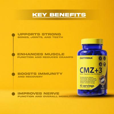 CMZ + (Calcium + Magnesium + Zinc with Vitamin D3)