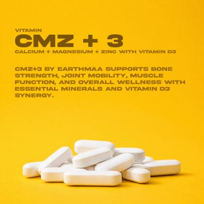 CMZ + (Calcium + Magnesium + Zinc with Vitamin D3)