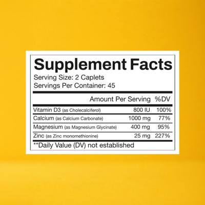 CMZ + (Calcium + Magnesium + Zinc with Vitamin D3)