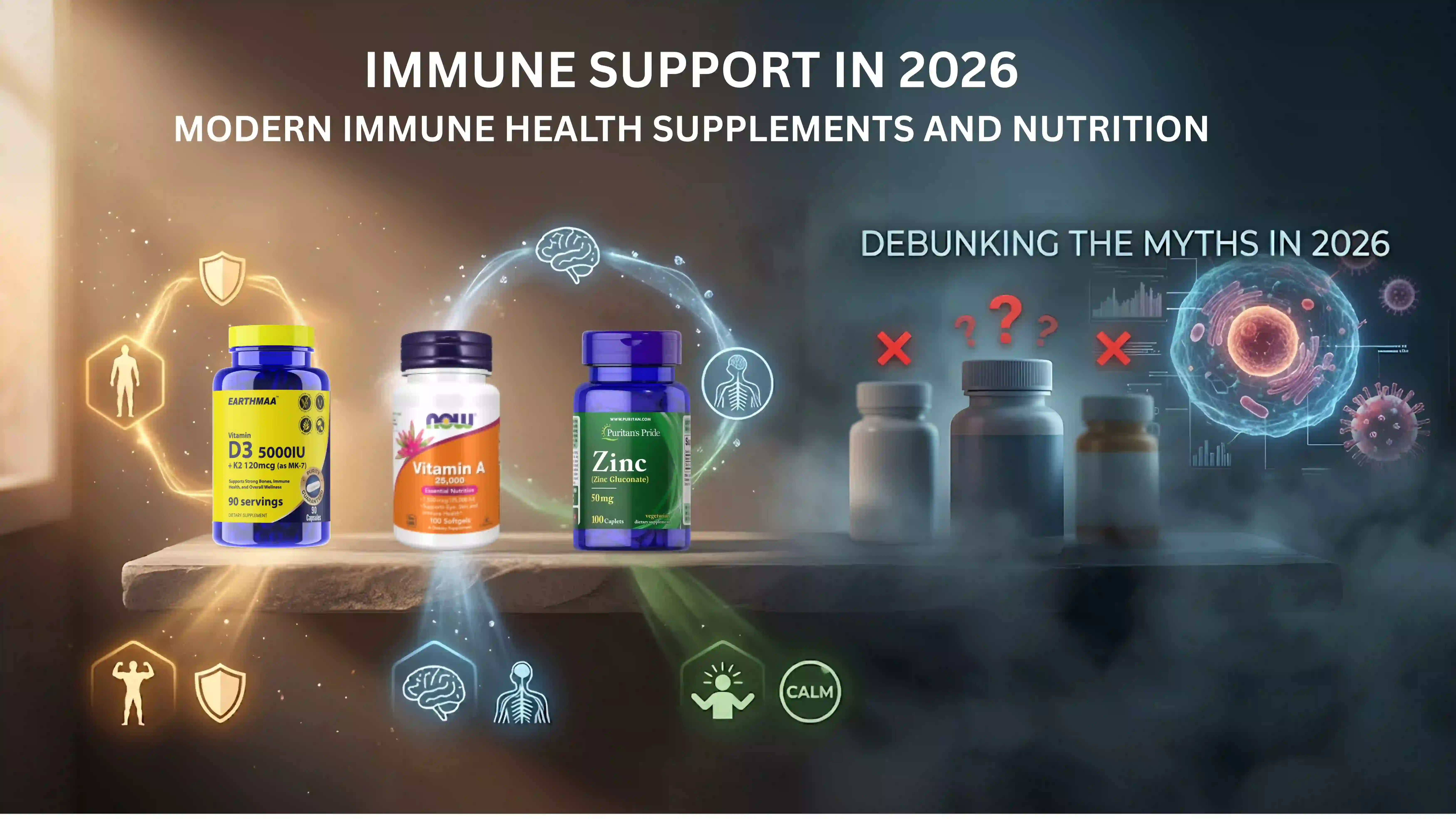 Immune Support Supplements in 2026: What Actually Helps (and What Doesn’t)