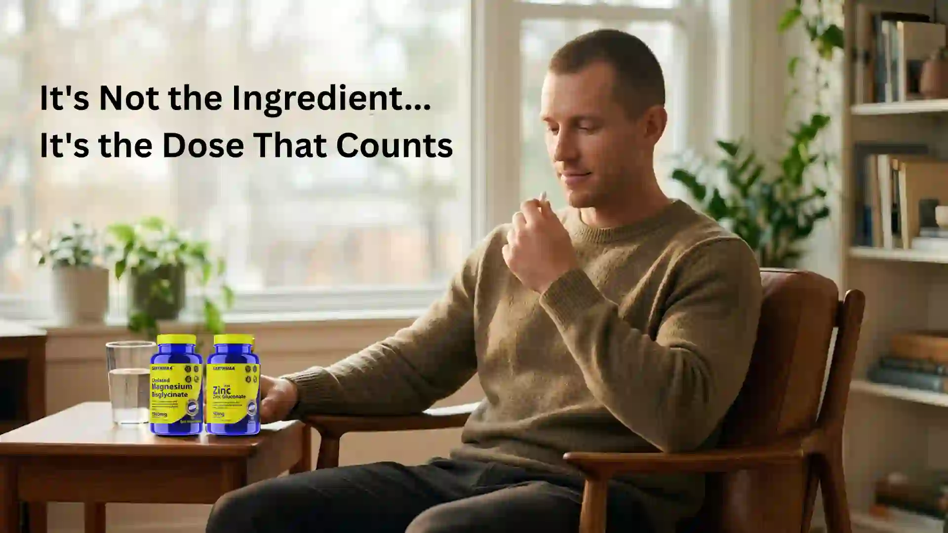 Most Supplements Fail Because of Dosage- Not Ingredients