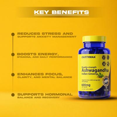 Double strength Ashwagandha 600mg
