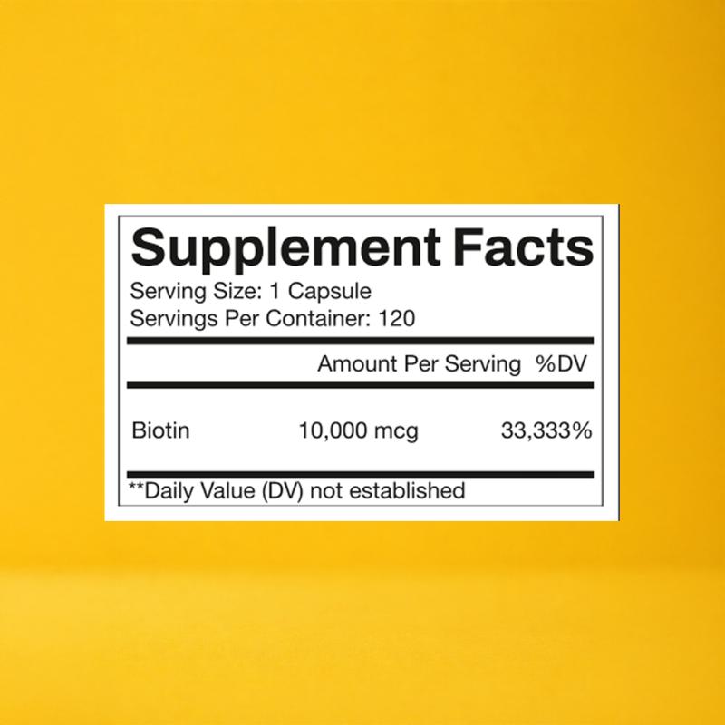 Biotin 10,000 mcg