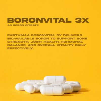 BoronVital 3X Boron Citrate 5mg