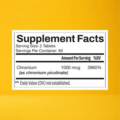 Chromium Picolinate 1000mcg