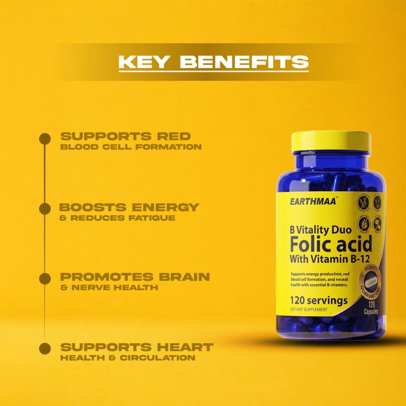B Vitality Duo folic acid with B 12