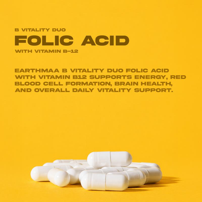 B Vitality Duo folic acid with B 12