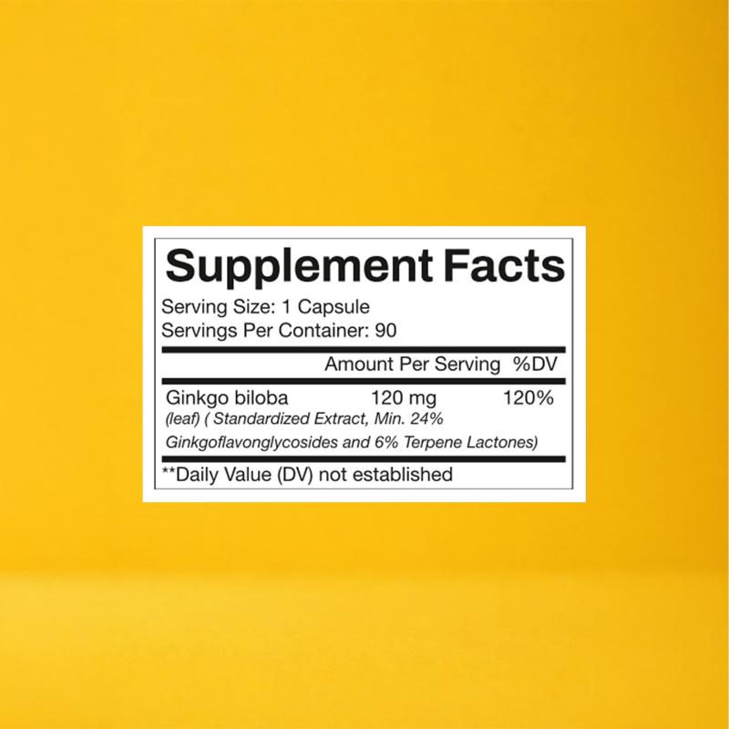 Double Strength Gingko Biloba