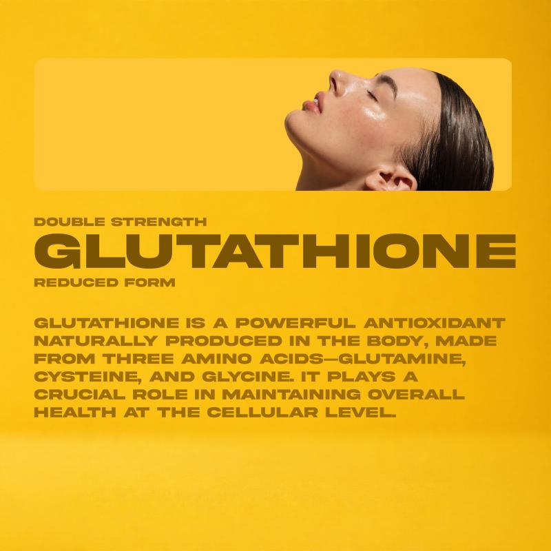 Double Strength Glutathione Reduced 1000mg