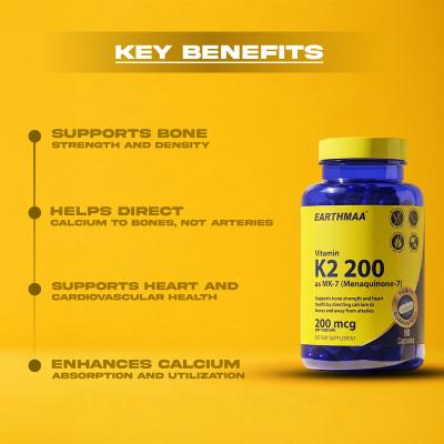 Vitamin K2 (MK-7) 200 mcg