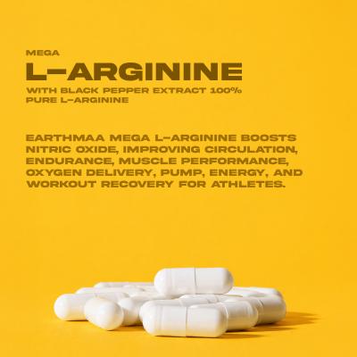 Mega L-Arginine 1800mg with Black Pepper extract
