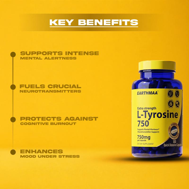Extra Strenght L-Tyrosine 750mg