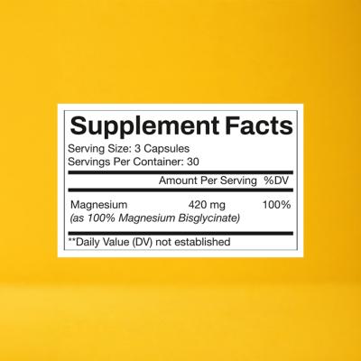 Chelated Magnesium Bisglycinate 1900mg