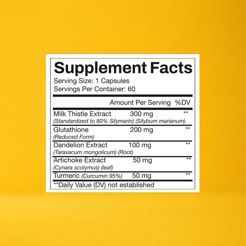 Max strength Milk Thistle Capsules