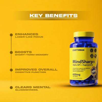 MindSharp + (Alpha GPC + Huperzine A)