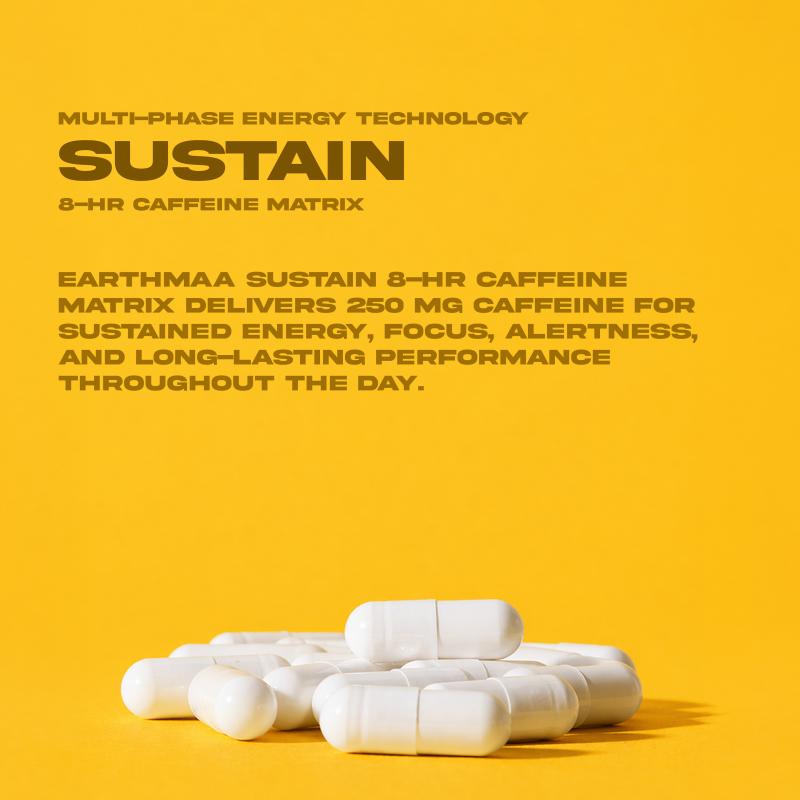 Sustain 8-Hr Caffeine Matrix 250mg