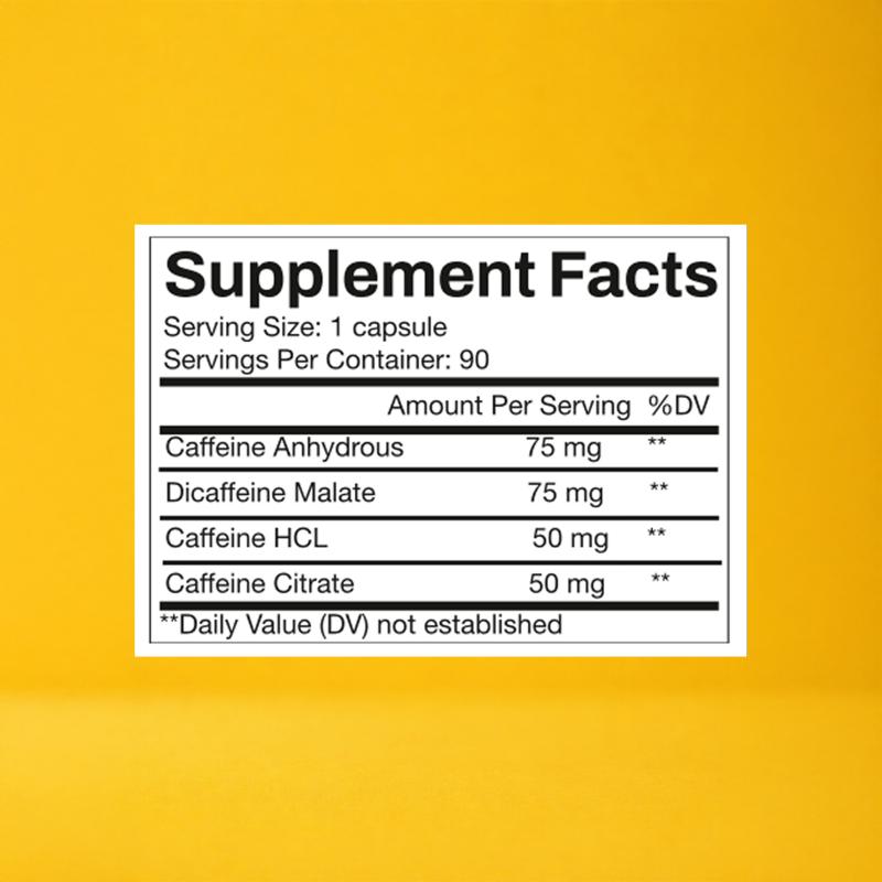 Sustain 8-Hr Caffeine Matrix 250mg