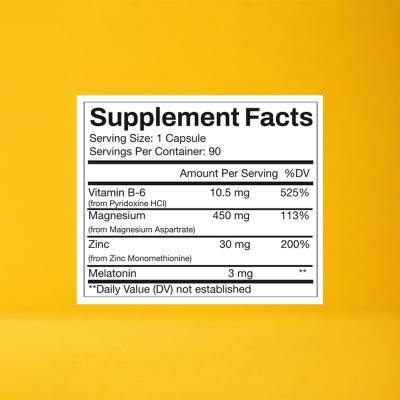 ZMA with Melatonin