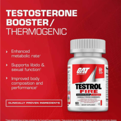 GAT Testrol Fire, 60 capsules