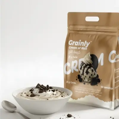 Cookies and Cream Grainly Cream of Rice