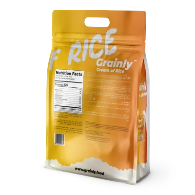 Peach and Cream Grainly Cream of Rice