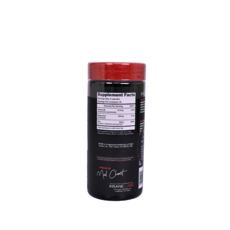 Insane Labz ZMA 90 Capsules