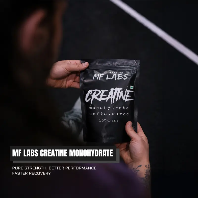 MF Labs Black Series Creatine Monohydrate Unflavoured 100g