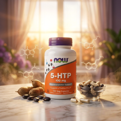 Now Foods 5-HTP 100 mg Veg Capsules