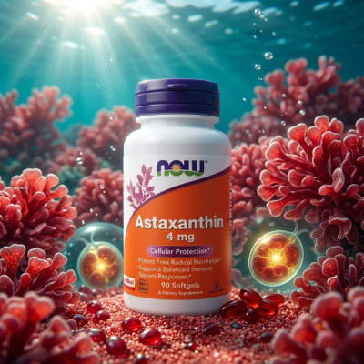 Now Foods Astaxanthin 4 mg Softgels