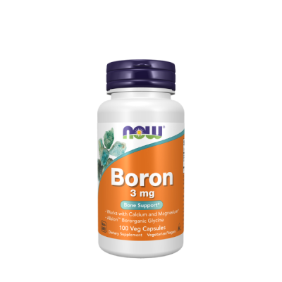 NOW Foods, Boron, 3 mg, 100 Veg Capsules