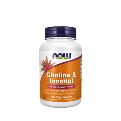 Now Foods, Choline & Inositol, 500 mg, 100 Capsules