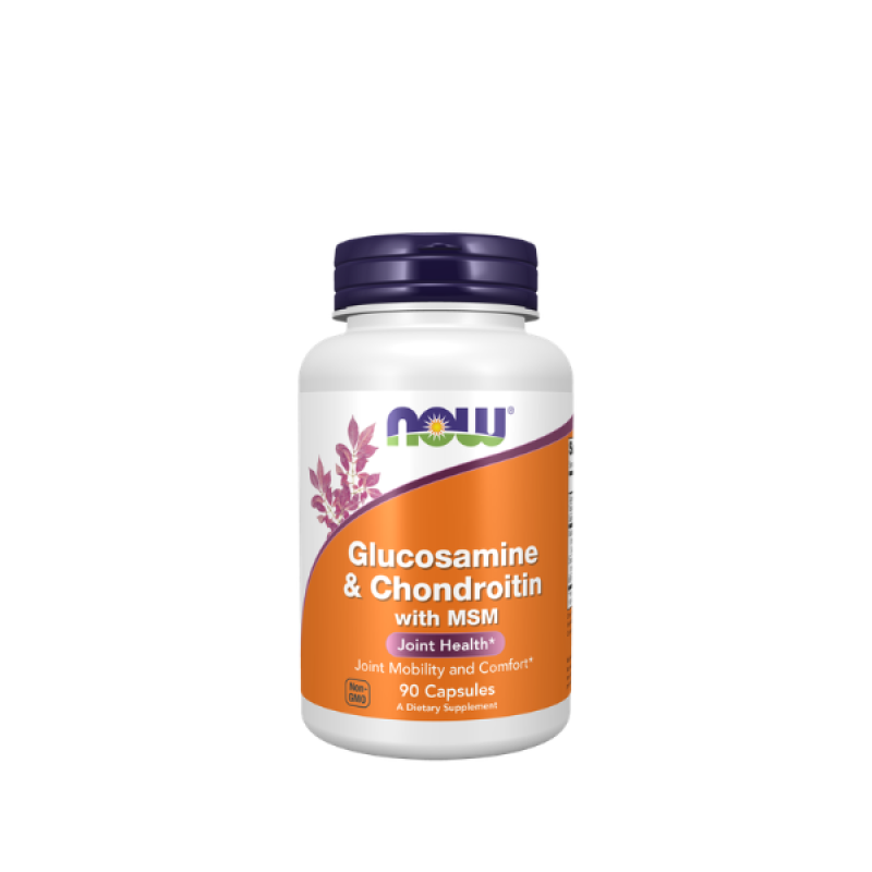 Now Foods Glucosamine & Chondroitin with MSM Capsules