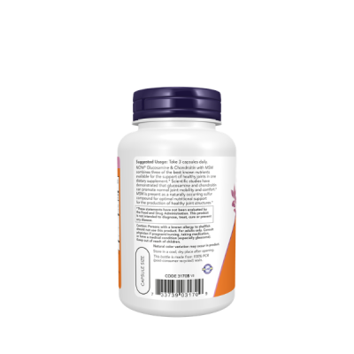 Now Foods Glucosamine & Chondroitin with MSM Capsules