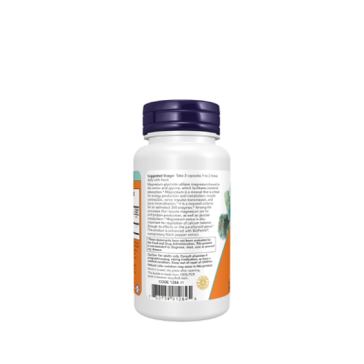 NOW Foods, Magnesium Glycinate with BioPerine® Veg Capsules