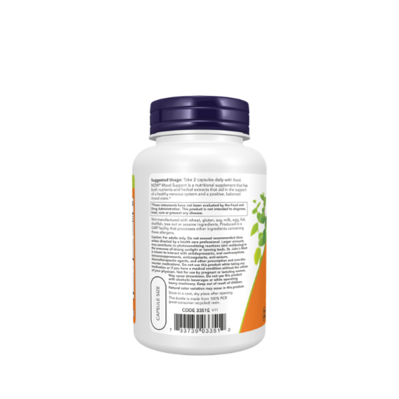 Now Foods Mood Support with St. John's Wort, 90 Veg Capsules