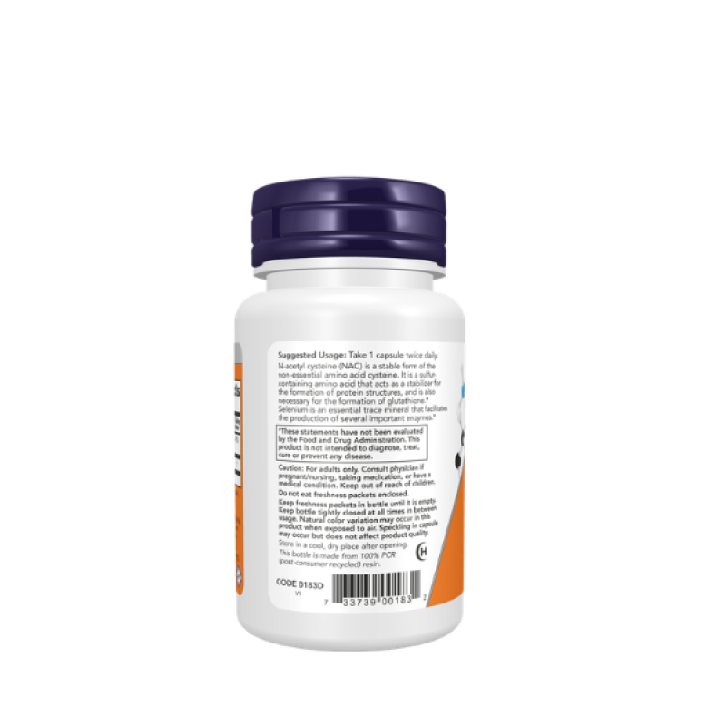 NOW Foods, NAC 600 mg 30 Capsules