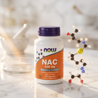 NOW Foods, NAC 600 mg 30 Capsules