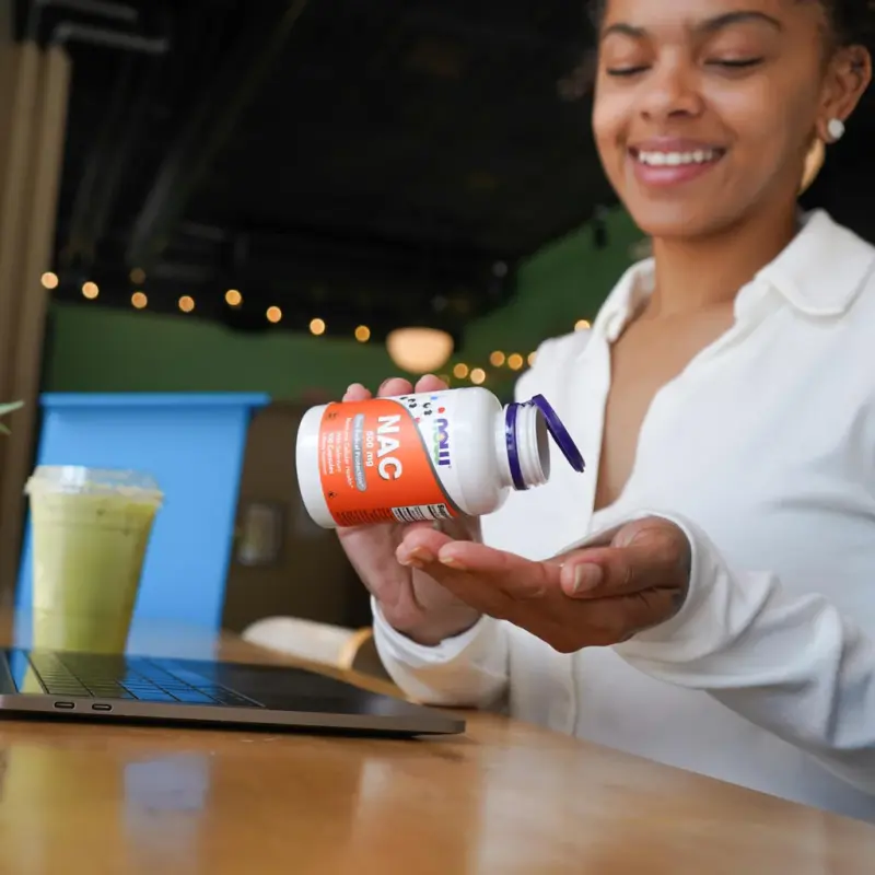 Now Foods NAC 600mg Free Radical Protection Capsule
