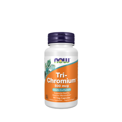 Now Foods Tri-Chromium™ 500 mcg with Cinnamon Veg Capsules