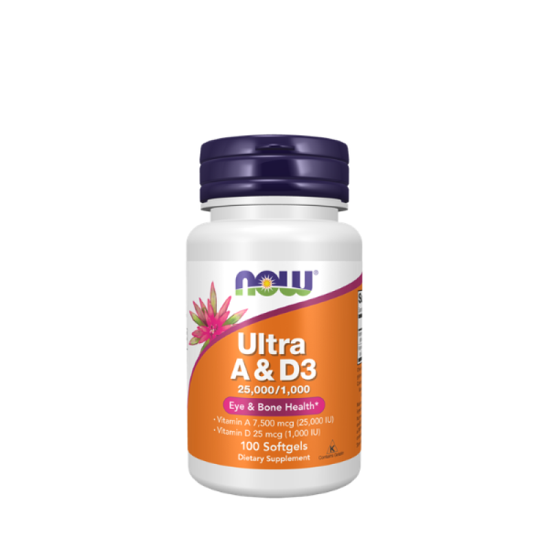 Now Foods Ultra A & D3 25,000/1,000 Softgels