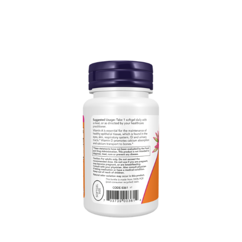 Now Foods Ultra A & D3 25,000/1,000 Softgels