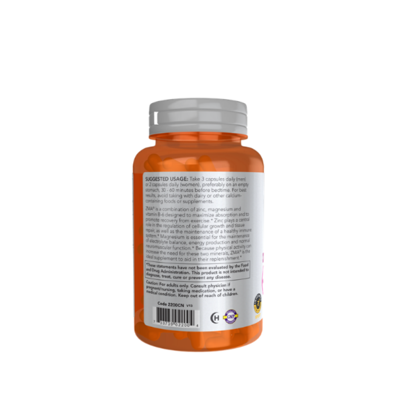 NOW Foods ZMA® Veg Capsules