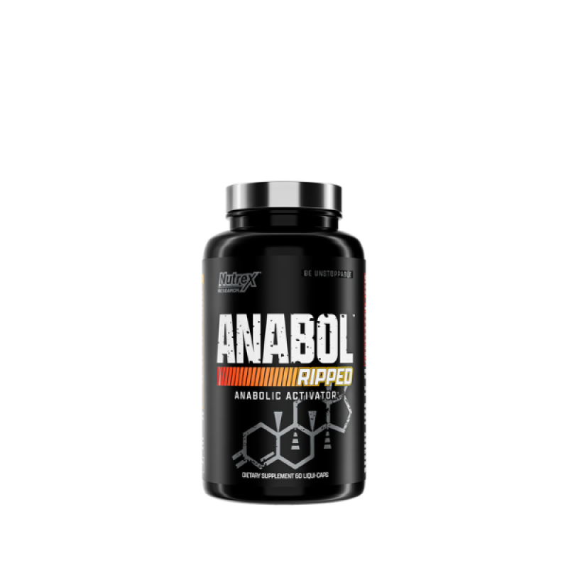 Nutrex Research Anabol Ripped Anabolic Muscle Builder and Shredding Supplement, (60 Count)