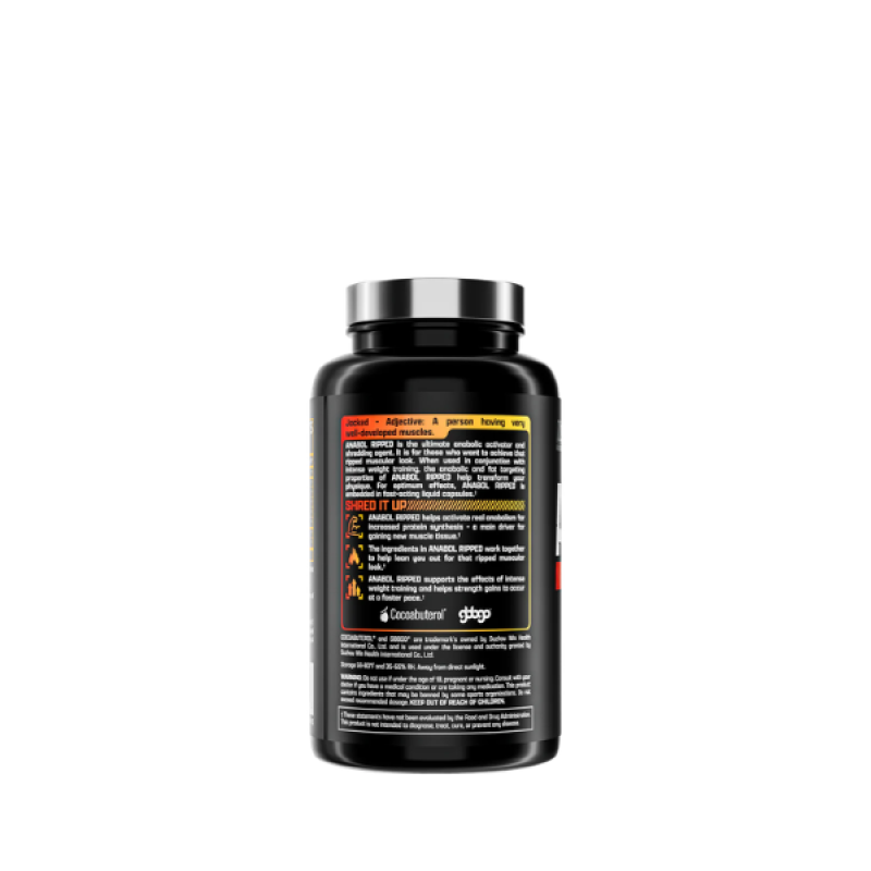 Nutrex Research Anabol Ripped Anabolic Muscle Builder and Shredding Supplement, (60 Count)