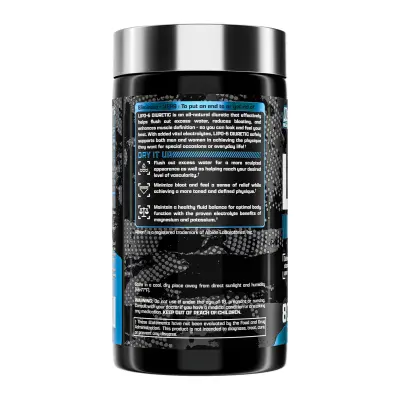 Nutrex Research LIPO-6 Diuretic, Natural Water Loss & Bloat Relief Formula | 80 Capsules