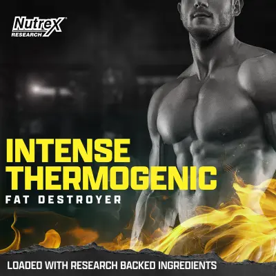 Nutrex Research LIPO-6 Intense UC (Ultra Concentrate) Thermogenic Fat Burner | Advanced Weight Management Formula | 60 Capsules