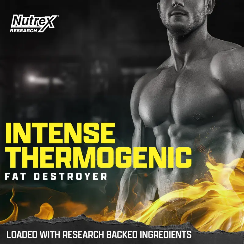 Nutrex Research LIPO-6 Intense UC (Ultra Concentrate) Thermogenic Fat Burner | Advanced Weight Management Formula | 60 Capsules