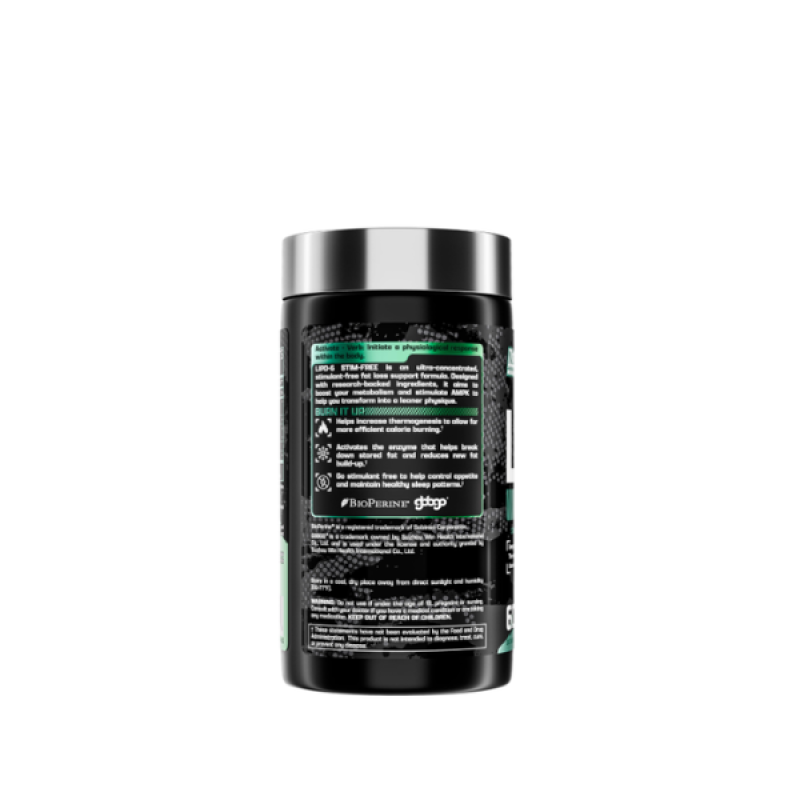 Nutrex Research Lipo-6 Stim-Free Metabolism & Appetite Support Supplement – Reduce Hunger | Non-Stimulant Weight Management Supplement for Women and Men – 60 Servings