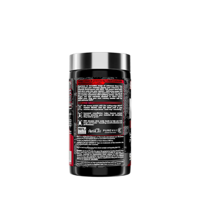 Nutrex Research, NIOX Nitric Oxide, Enhanced Muscle Pumps & Performance Boost 90Caps (Authentic Verification)